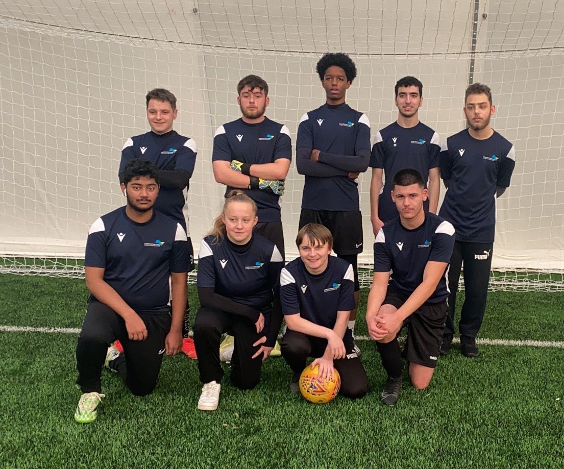 WelshCollegeSpo's tweet photo. Thanks to everyone taking part and organising today’s @WelshCollegeSpo @AoC_Sport Ability Counts football tournament including teams from @PWLLCAVC1 @GCSsportacademy @coleggwent BGLZ and TLZ @coachjames01 @torquay3jay @iestyntdavies @GuyLacey2 @ColegauCymru @denhamcs https://t.co/4hCQaDHiJV