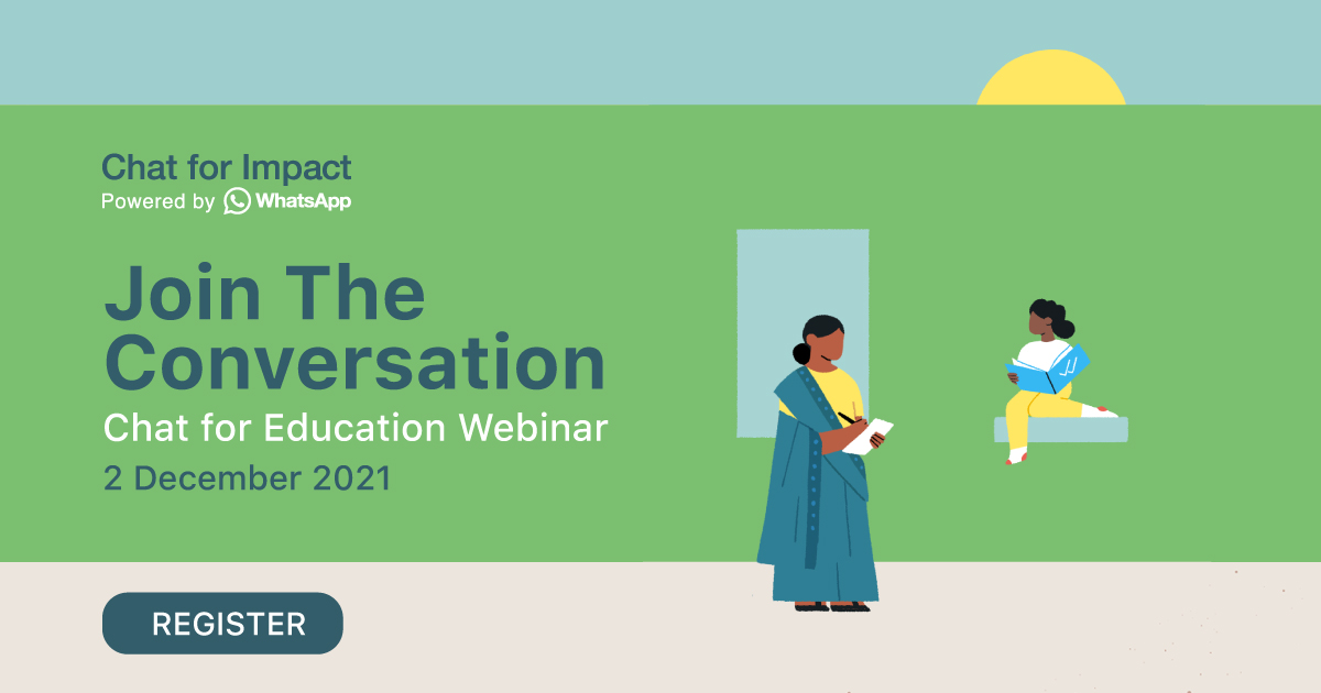 JoziHub | SMMEstart (@jozihub) on Twitter photo Startups, NGOs & funding orgs working in education + specifically #edutech to advance education. Register today for the #ChatForImpact Education Webinar on 2 December. Discussing the use of #Chat services on <a href="/WhatsApp/">WhatsApp</a> to support better education systems. bit.ly/chatforimpact-… Startups, NGOs & funding orgs working in education + specifically #edutech to advance education. Register today for the #ChatForImpact Education Webinar on 2 December. Discussing the use of #Chat services on <a href="/WhatsApp/">WhatsApp</a> to support better education systems. bit.ly/chatforimpact-…