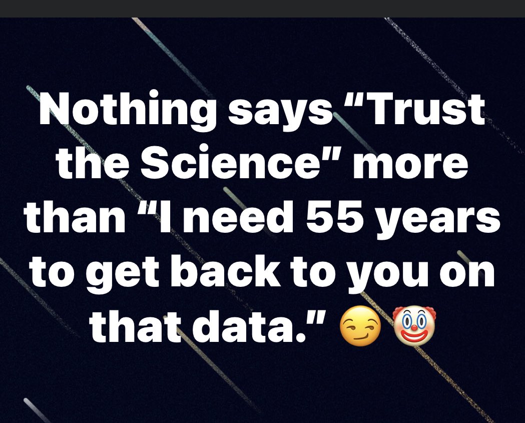 TheFreds's tweet photo. So 9 months to start the rollout but 55 years to review. Yeah, nothing to worry about there. https://t.co/CFwQ10yn7Y