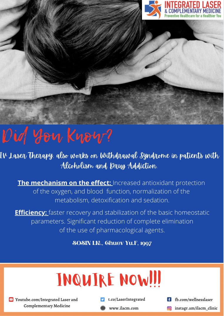 LaserIntegrated's tweet photo. You deserve better health and beyond
#ilacm #wellnesslaser #ivlasertherapy #prevention #natural #noninvasive https://t.co/qGcC5gwgno