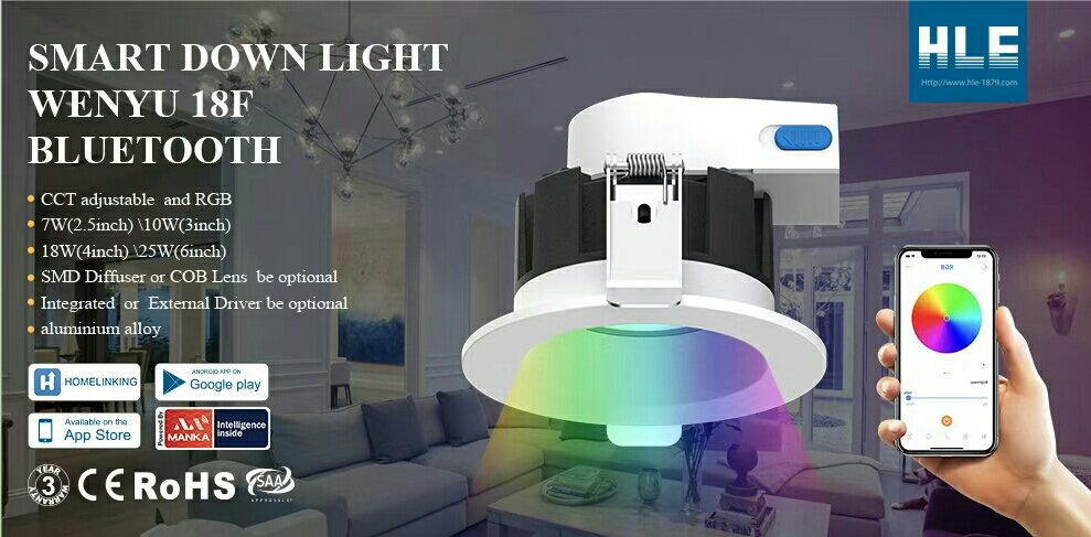 Gracehlelanhe's tweet photo. Smart downlight wenyu 18F bluetooth
CCT and RGB adjustable
Many smart lights avaliable
New styles releasing....
Directly from HLE factory https://t.co/H2yggQdrQc