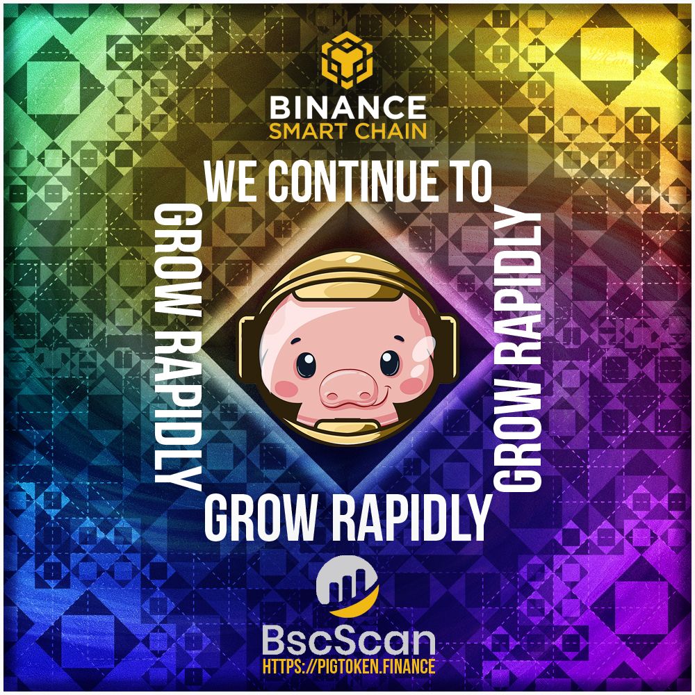 Pig_Finance's tweet photo. We are aware of our strength from the past andbwill move forward much stronger into the future. $PIG 🐷💎🔥🙌🏻
@BinanceChain 
#PIGTOKEN #PIGARMY #BNB #BSC #HODL https://t.co/OjmxjBfq8p