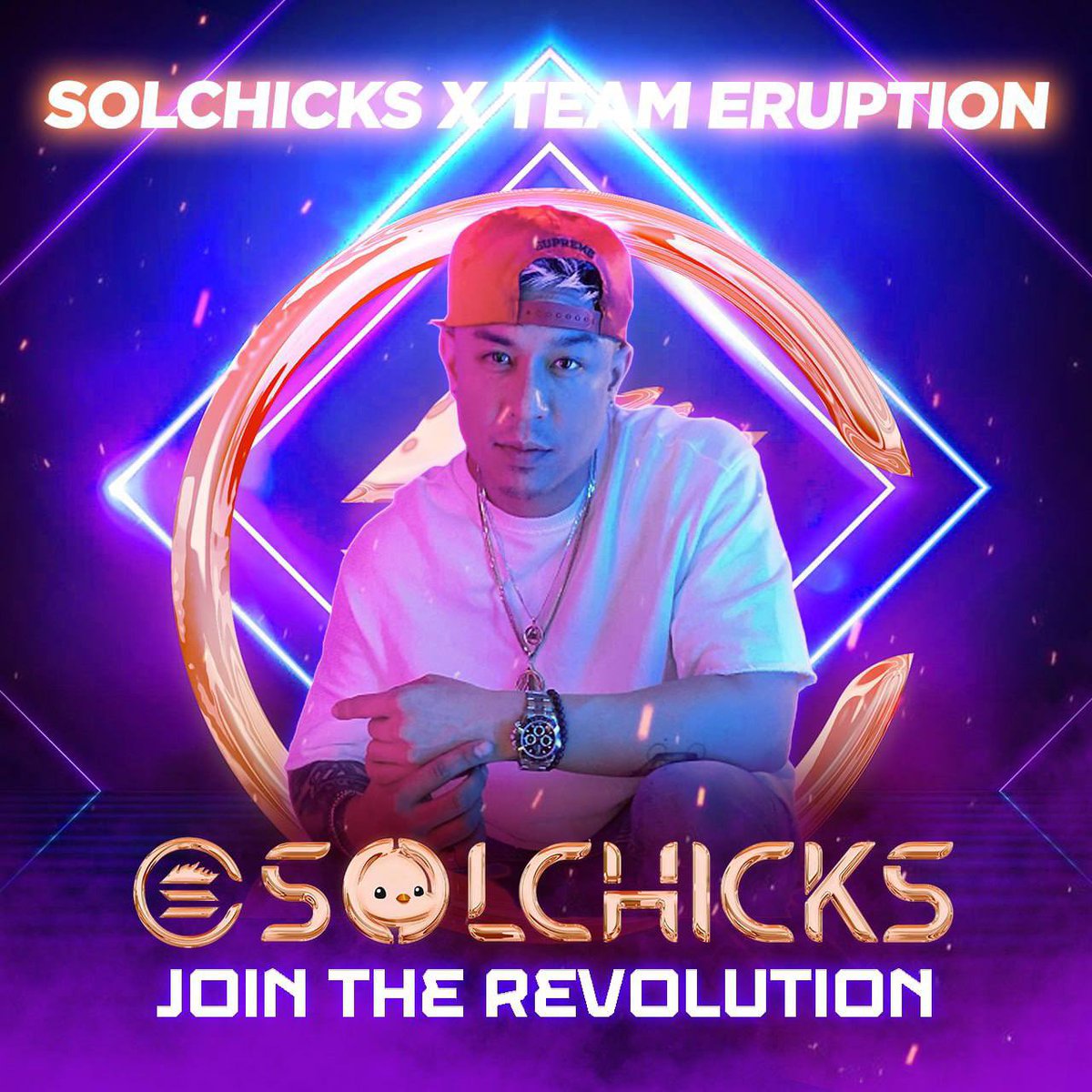 ImKrisLawrence's tweet photo. Ok…i’m in. I personally missed the Axie craze, i was too late…but now i’m just in time for #SOLCHICKS! I’m not missing out on this opportunity and you shouldn’t either! This is the Axie of Solana but better! #SolChicksRevolution https://t.co/975ZVSk5xi