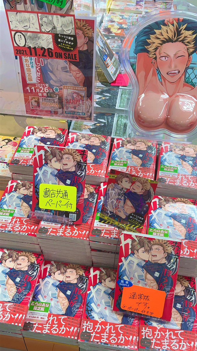 東京の書店さん回らせてもらいました〜🍒🍒
ディスプレイ可愛くてポップとかも作ってくださってて嬉しくて感動しっぱなしでした😂
アニメイト池袋本店様
とらのあな池袋様
アニメイト新宿ハルク様
アニメイト渋谷様
ありがとうございました❣️
#お前のほうがかわいいくせに