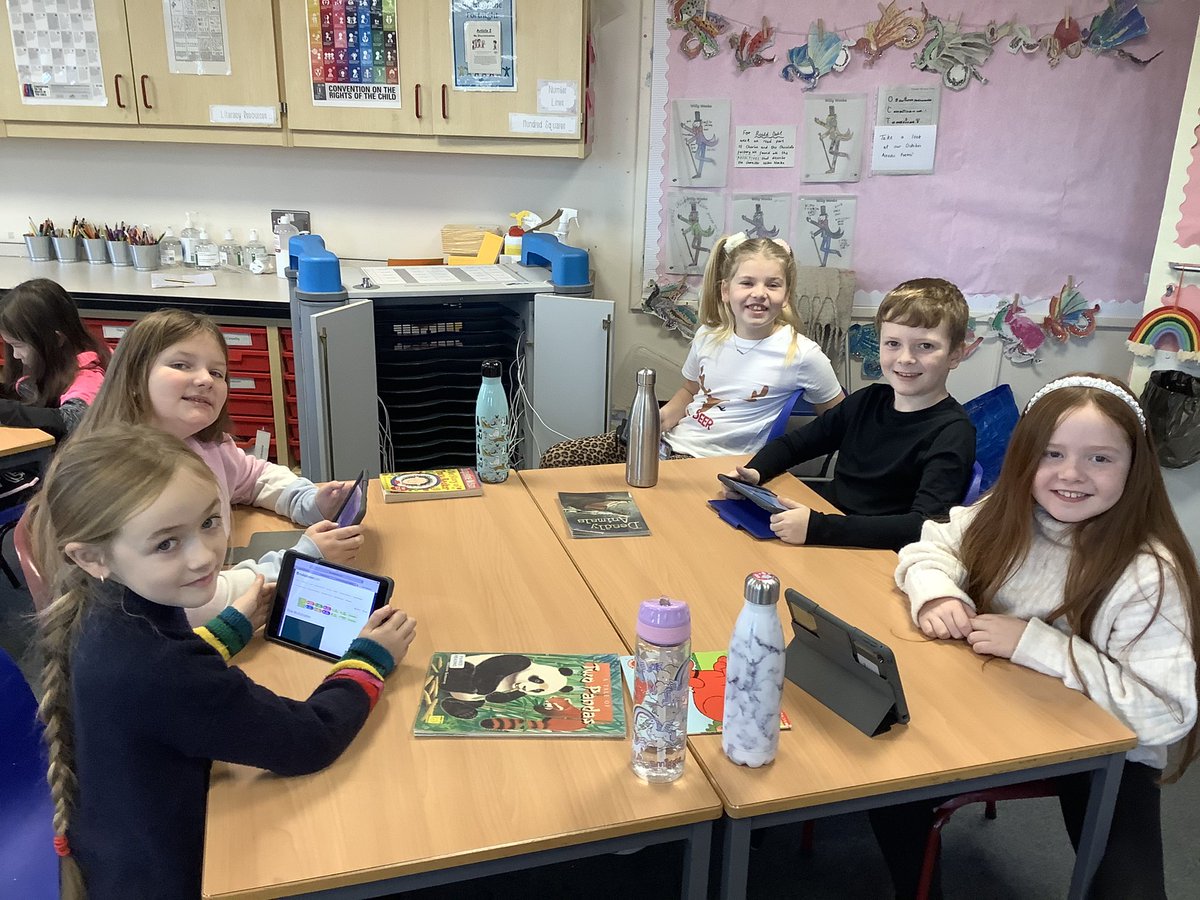 MissBinnieP1B's tweet photo. We are using the iPads this morning for multiplication games! It’s excellent to see the children using what they’ve learned in maths this week to successfully complete various games👏🏼✨💥 https://t.co/J7Od8G2CWz