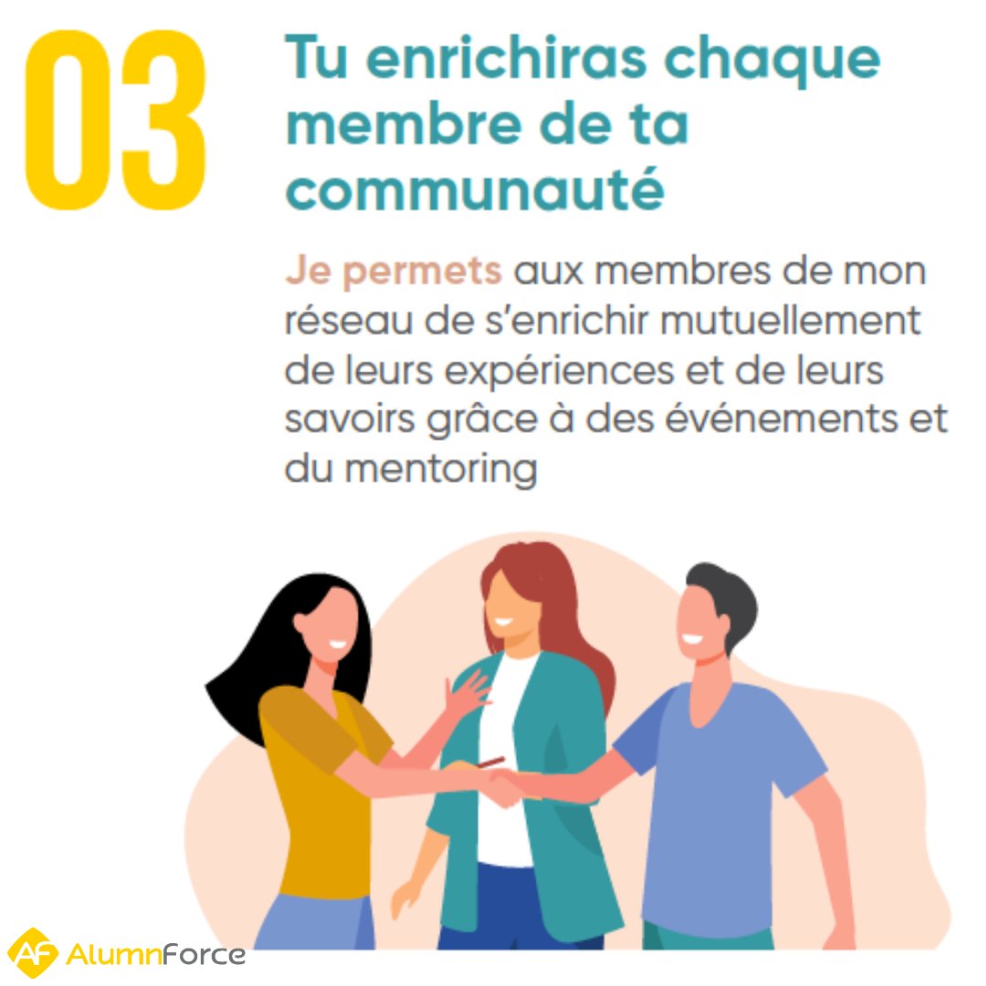 AlumnForce's tweet photo. Tout est parti d’une matinée d’octobre

𝟰𝟬 𝗿𝗲𝗽𝗿𝗲́𝘀𝗲𝗻𝘁𝗮𝗻𝘁𝘀 𝗱𝗲 𝗻𝗼𝘀 𝗿𝗲́𝘀𝗲𝗮𝘂𝘅 𝗽𝗮𝗿𝘁𝗲𝗻𝗮𝗶𝗿𝗲𝘀 devaient répondre à 1 question :

"Comment insuffler de la valeur à mon réseau et le rendre attractif pour mes membres ?" https://t.co/WbE92jZJxh
