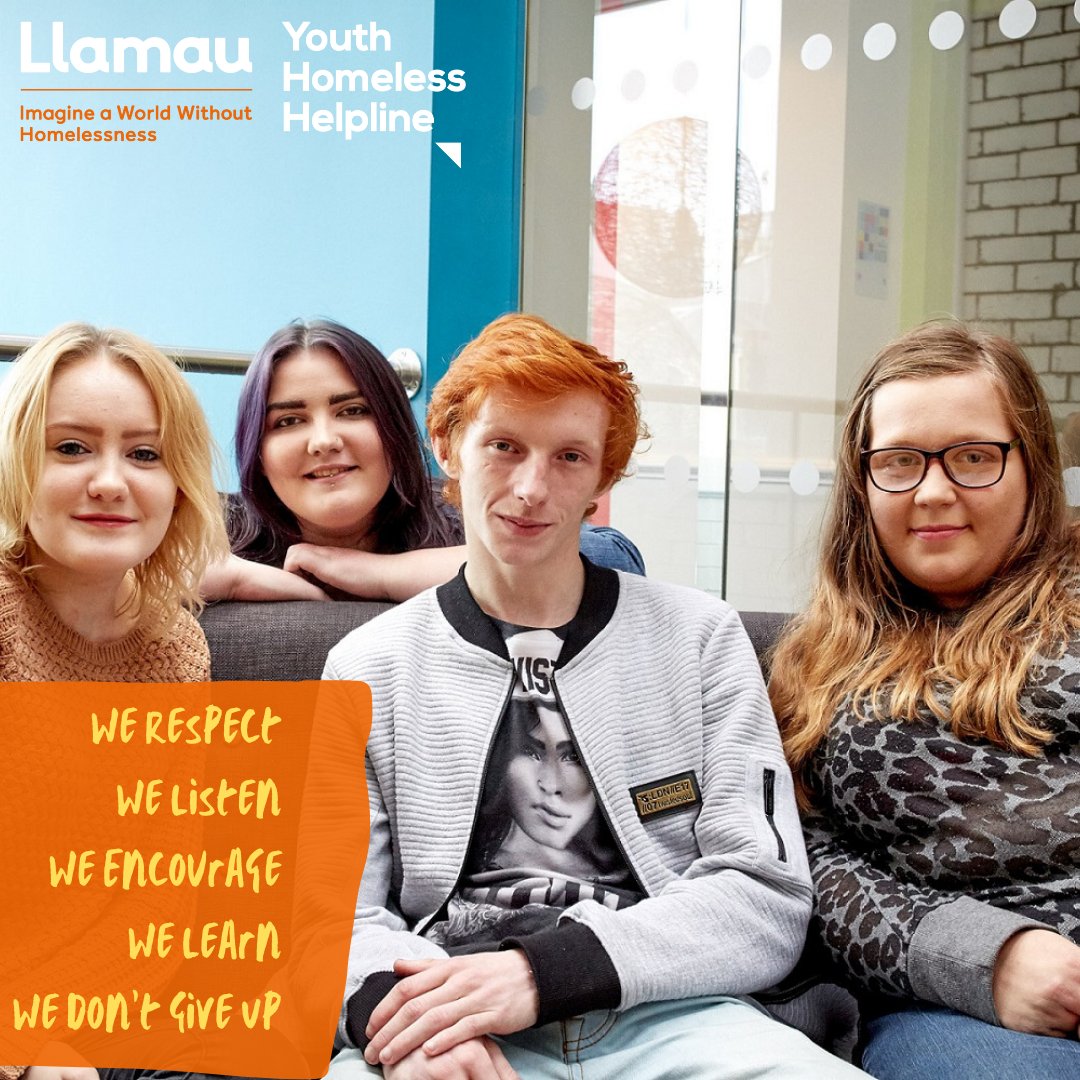 The Youth Homeless Helpline is looking for volunteers who believe in our core values to answer helpline calls and support young people who are homeless or at risk of becoming homeless. 

If you are interested in volunteering please send an email to helpline@llamau.org.uk.