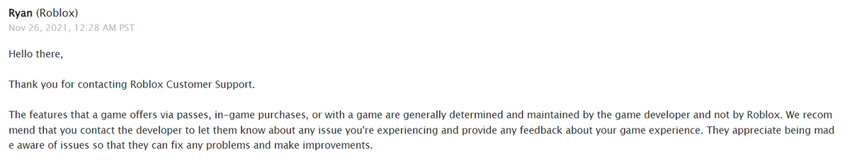 gmiryu's tweet photo. @CatOf_Darkness @BuildIntoGames Roblox said the developer can solve it. https://t.co/VefUiLiQeh