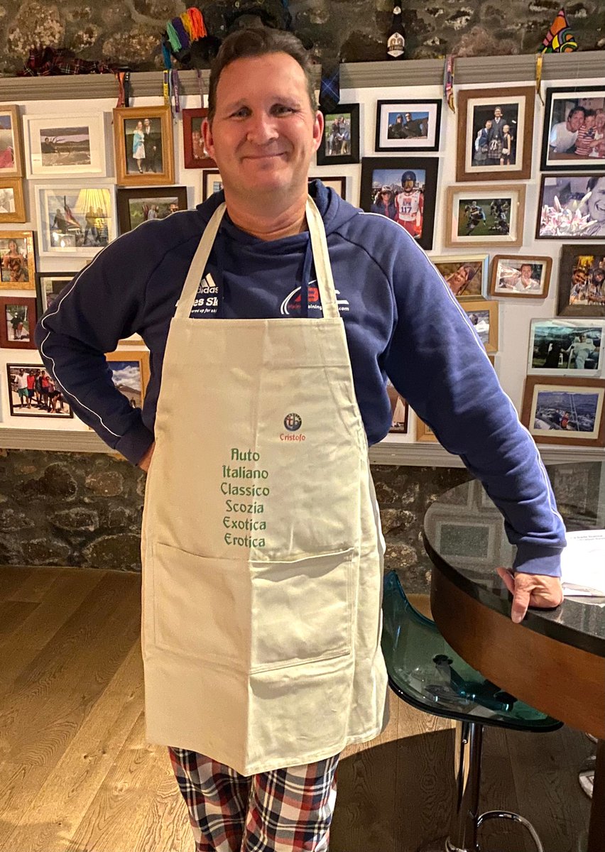 Look closely <a href="/NickNairn/">Nick Nairn</a> - I have a personalised apron at last!