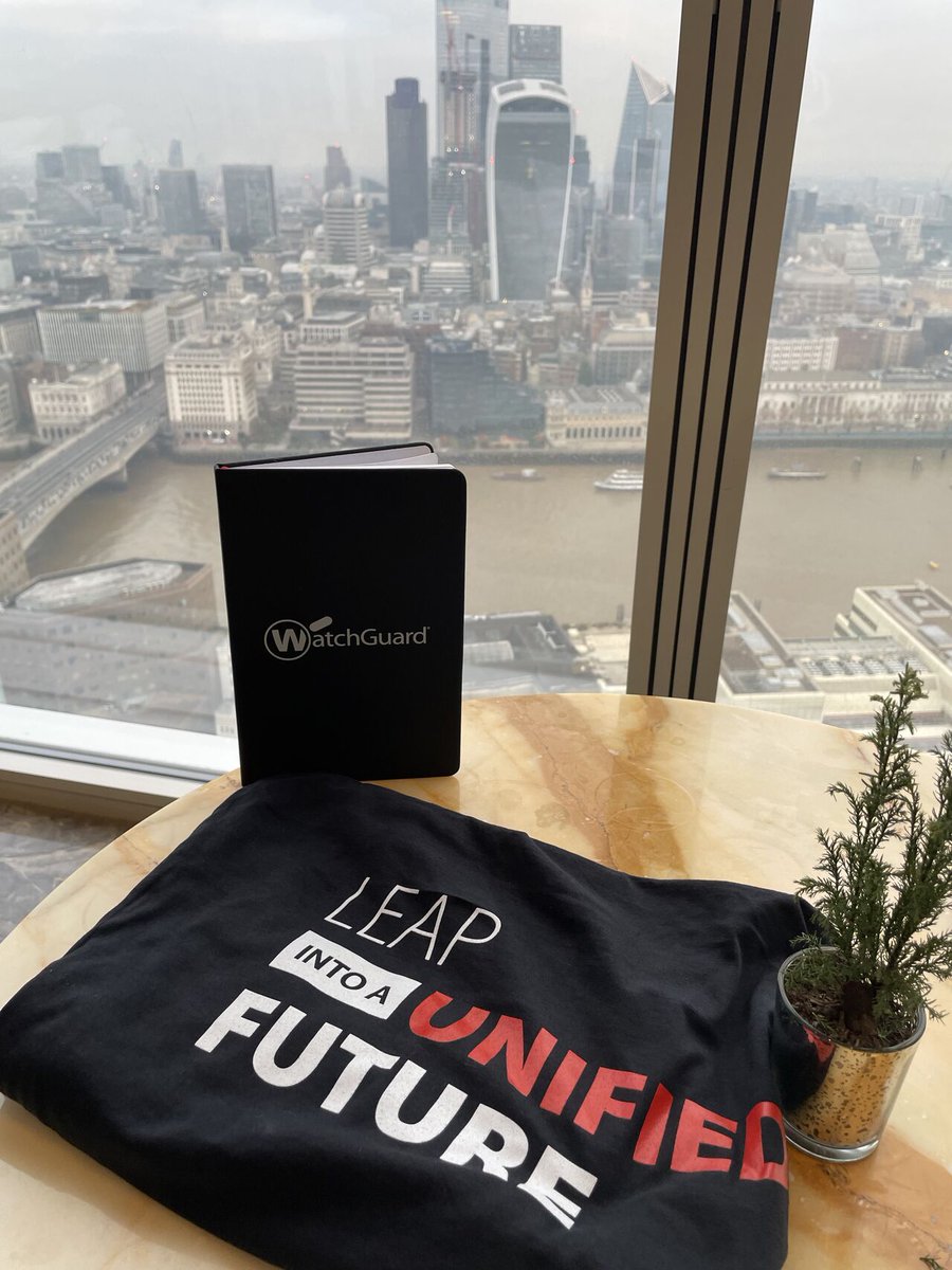 WatchGuardUK's tweet photo. Thank you to all of our #WatchGuardONE partners who attended our Unified Security Platform hybrid event this week, broadcast live from the #Shard for our Northern European partner community to attend online. We look forward to seeing you all again soon. https://t.co/wvYkvJK62F