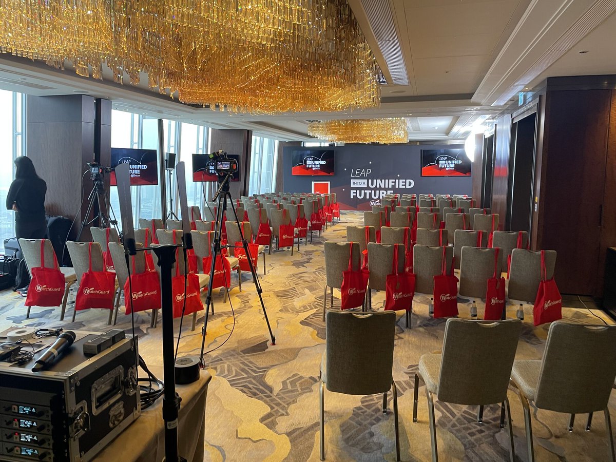 WatchGuardUK's tweet photo. Thank you to all of our #WatchGuardONE partners who attended our Unified Security Platform hybrid event this week, broadcast live from the #Shard for our Northern European partner community to attend online. We look forward to seeing you all again soon. https://t.co/wvYkvJK62F