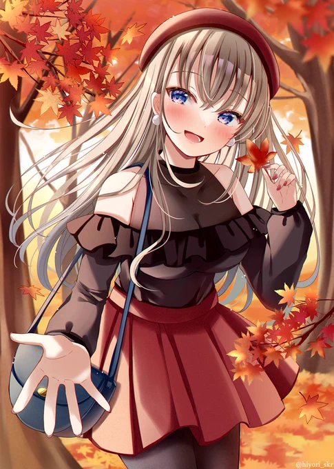 「きれいだねっ🍁」 