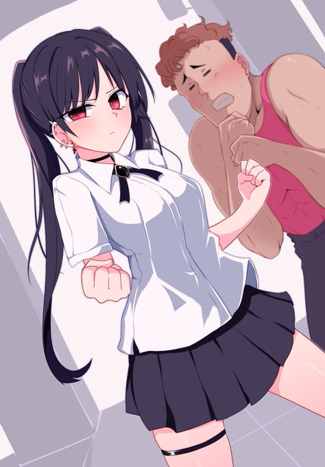 女の子の方が強い系のカップル😋 