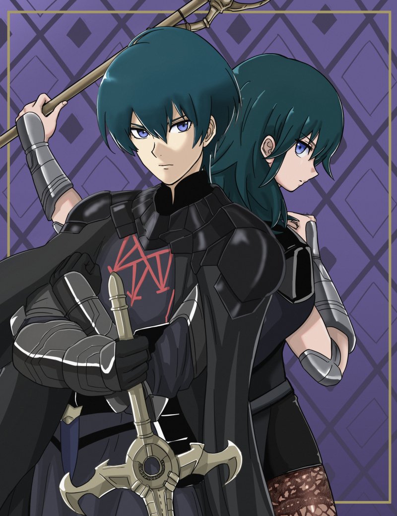 ブラックフライデーにちなんで(？)黒っぽいファッションのベレト、ベレスです。

そろそろファイアーエムブレム の新作なりリメイクの情報がほしい笑
#FE #風花雪月 https://t.co/6YREBg2B9K