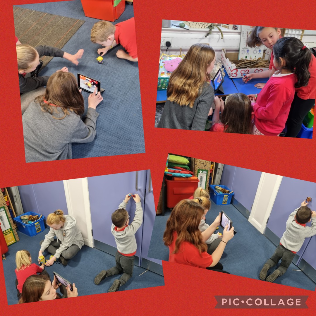 MidCalder_PS's tweet photo. Primary 7 and their P1 buddies worked together to create Stop Motion videos! @WL_STEM @wldigilearn #digital #stickbot #stopmotion https://t.co/QGAconEPtU