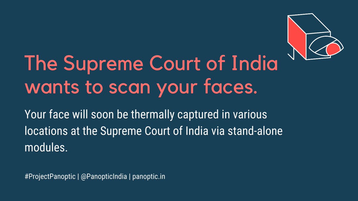 PanopticIndia's tweet photo. #India, we need your attention! There's little information around the fact that ⬇️
The #SupremeCourt of India has begun asking for bids to install multiple standalone #facialrecognition modules throughout their premises! #ProjectPanoptic 1/2
Learn more: https://t.co/JZsh7Yf7Oy https://t.co/mZl1qdwEqR