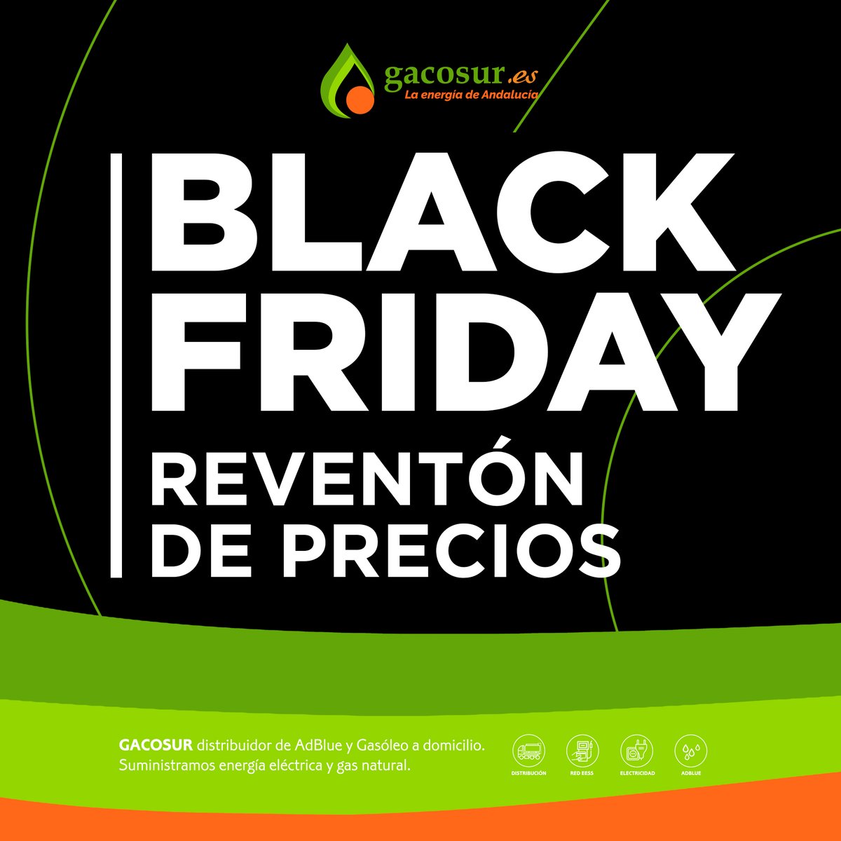 ⚫️ ¡Hoy es el día!

⬇️ ¿Estáis preparadxs para el reventón de precios?

⚠️ Hoy de 10:00 a 18:00 de la tarde tendremos el mejor precio de la zona.⚠️

⚠️¡EL MEJOR PRECIO!⚠️

Porque en #gacosur entendemos que hoy todos nos merecemos un buen descuento.