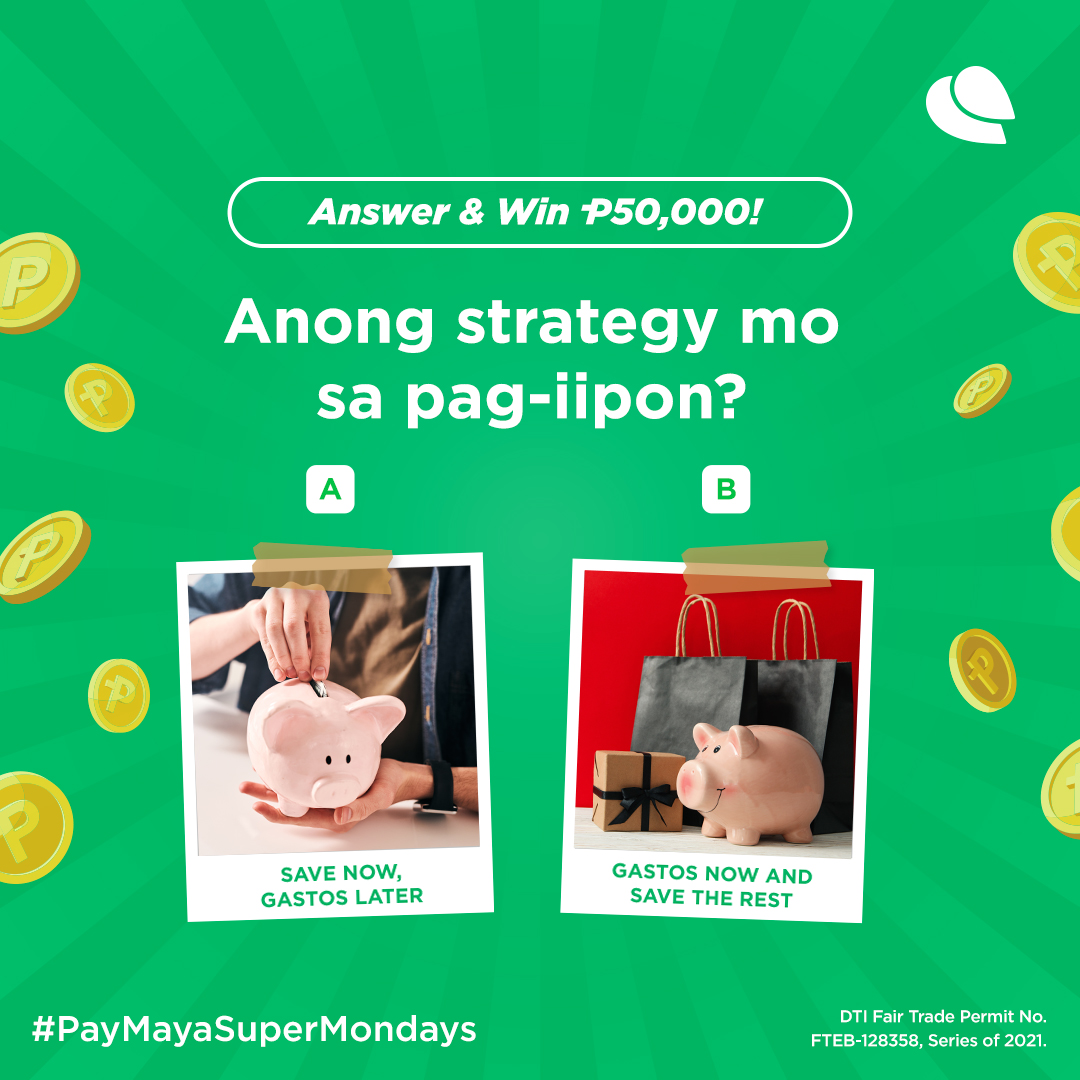 mayaofficialph's tweet photo. It’s time for another #PayMayaSuperMondays!🤑 Are you ready to win up to P50,000? Join NOW! 💸

📲 Please fill out the DTI-required form before 9 PM to qualify for the giveaway. Link in bio! https://t.co/puXJOAhPEf