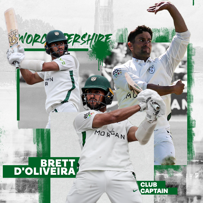 WorcsCCC's tweet photo. 🏏 𝐈𝐧𝐭𝐫𝐨𝐝𝐮𝐜𝐢𝐧𝐠 𝐨𝐮𝐫 𝐧𝐞𝐰 𝐂𝐥𝐮𝐛 𝐂𝐚𝐩𝐭𝐚𝐢𝐧!

𝘽 𝙍 𝙀 𝙏 𝙏  
𝘿 ' 𝙊 𝙇 𝙄 𝙑 𝙀 𝙄 𝙍 𝘼

🗞  Read all about it 👇

#WeAreWorcestershire 🍐