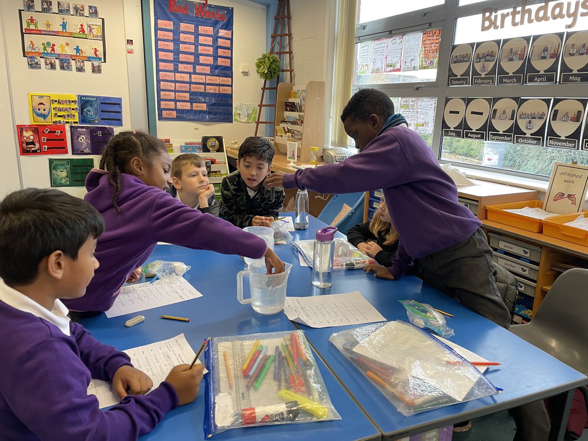 P4 and P4/3 are living in a material world!🙂 They are exploring and investigating the properties of materials including if materials are waterproof. We have also been learning about buoyancy. Well done Super Scientists.👩‍🔬
<a href="/stjosephsedin/">St. Joseph’s RC PS</a> <a href="/StJosephs_P4/">St. Joseph's RC PS Primary 4</a>_P3 @StJosephs_P4