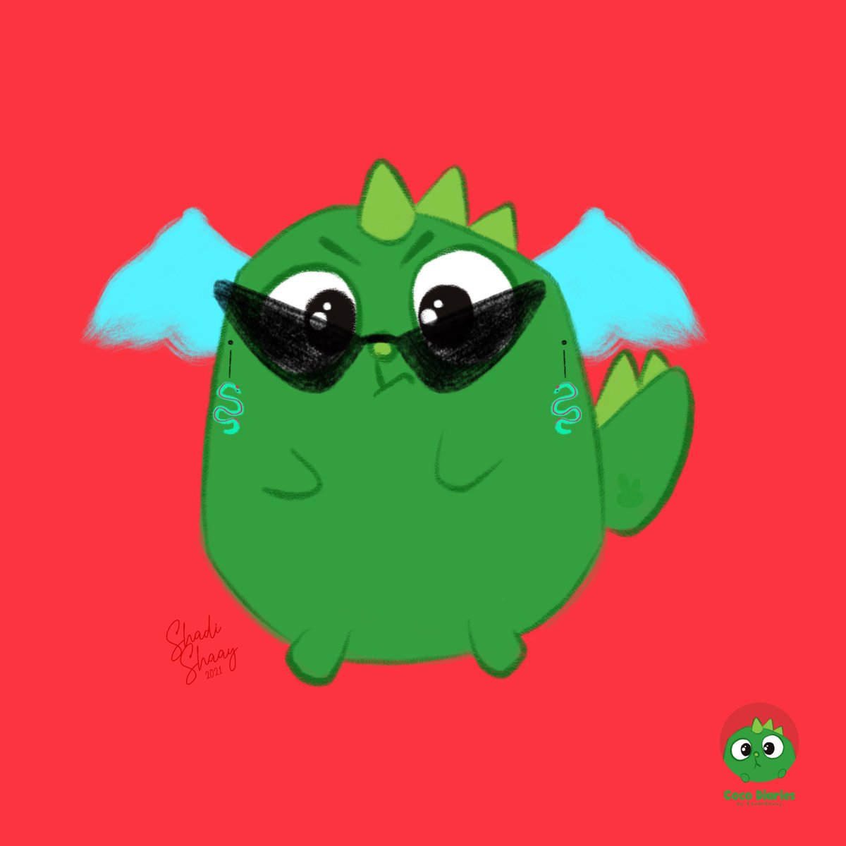 shadishaay's tweet photo. 🦖AVAILABLE ON @opensea 🦖
  
Coco is a little cute dino, who is gonna share his life with you, spread some love, and make you smile. #CocoDiaries x @badkidsalley 

🔻Link🔻
https://t.co/iH9G6o5MBh

#nfts #nftcollector #nftart https://t.co/W0MuuXZbGe