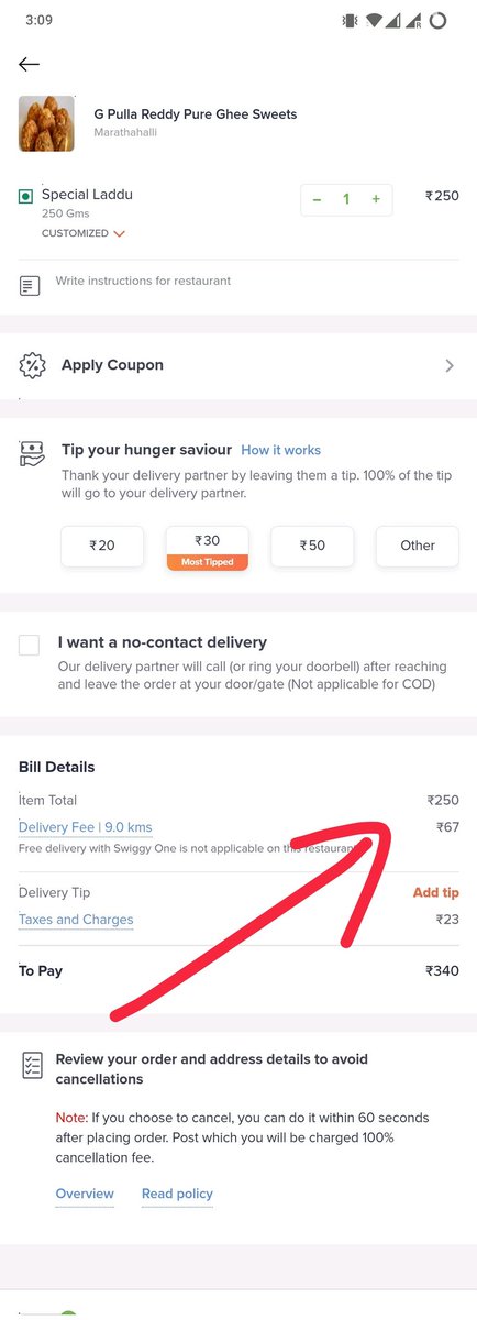 ide_aapu's tweet photo. @SwiggyCares That's not an upgrade. I don't need an extra month of swiggy one, just provide me what I bought from you guys without fail. @swiggy_in https://t.co/dnlXylvjEP