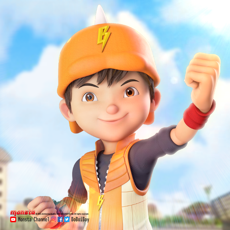 BoBoiBoy's tweet photo. Hey guys, just want to say that the world is brighter because you're in it!☀️😎 Thanks! https://t.co/Prnf42aSWS
