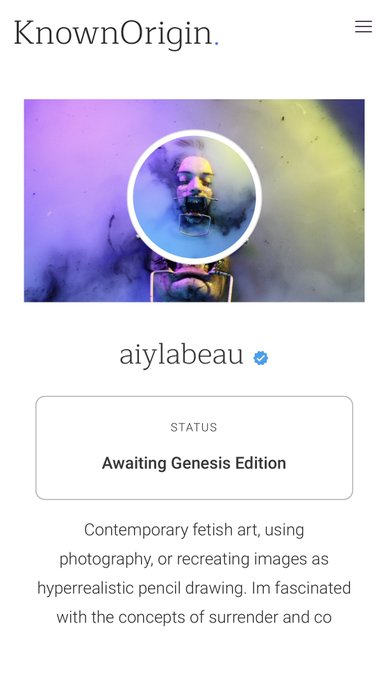 GUYS GUYS GUYS!!! I&rsquo;ve been welcomed into the @KnownOrigin_io family!! 🚀💜 I&rsquo;m so stoked and cannot wait<a href="/tag/lfg"class="tags"><span>#lfg</span></a><a href="/tag/nfts"class="tags"><span>#nfts</span></a><a href="/tag/wagmi"class="tags"><span>#wagmi</span></a><a href="/tag/nftartists"class="tags"><span>#nftartists</span></a><a href="/tag/nftartwork"class="tags"><span>#nftartwork</span></a><a href="/tag/nftcommmunity"class="tags"><span>#nftcommmunity</span></a>