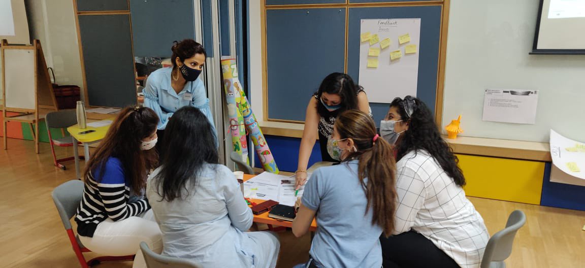 PriyankaGodinho's tweet image. Feels great to be able to engage in a PD day -IN PERSON! Such amazing reflections and discussions around effective feedback based on ATLs. 
 #OISLearningHub #PLday #Nov21PL #IBPYP