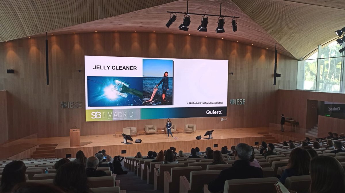SustainBrandsEs's tweet photo. Miracles don't happen. We need action, efforts, solutions. @oliviamandle @SustainBrandsEs @iesebschool #noespaisparadelfines She is the future. This is #lobbyforgood https://t.co/ZNzCui3CkP