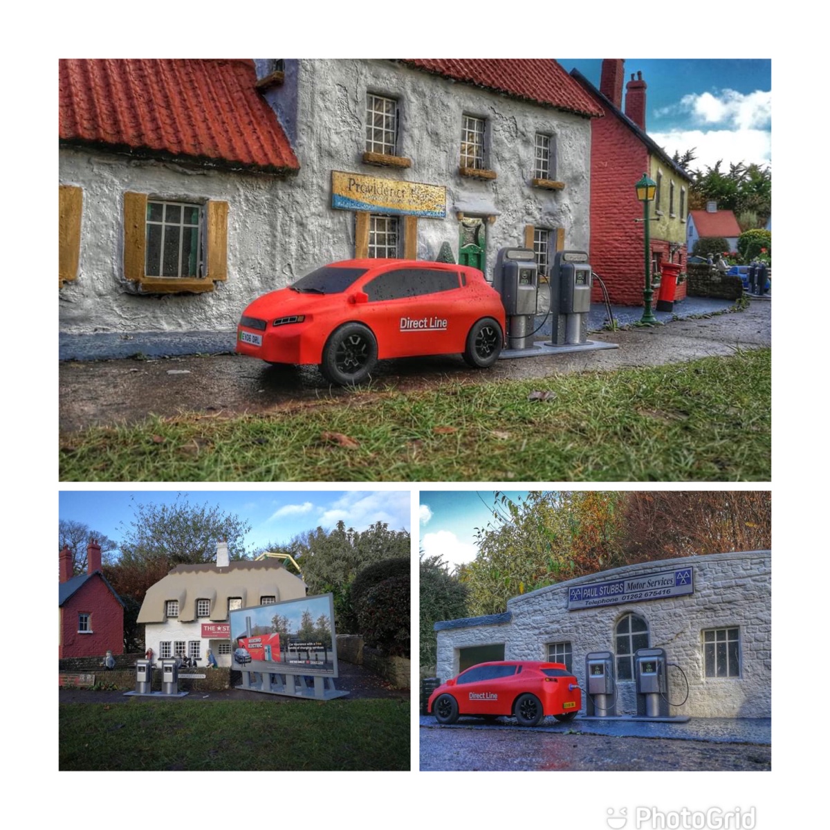 Sewerby’s model attraction Bondville becomes star of the show as Direct Line launch the world’s first electric powered village... - ...