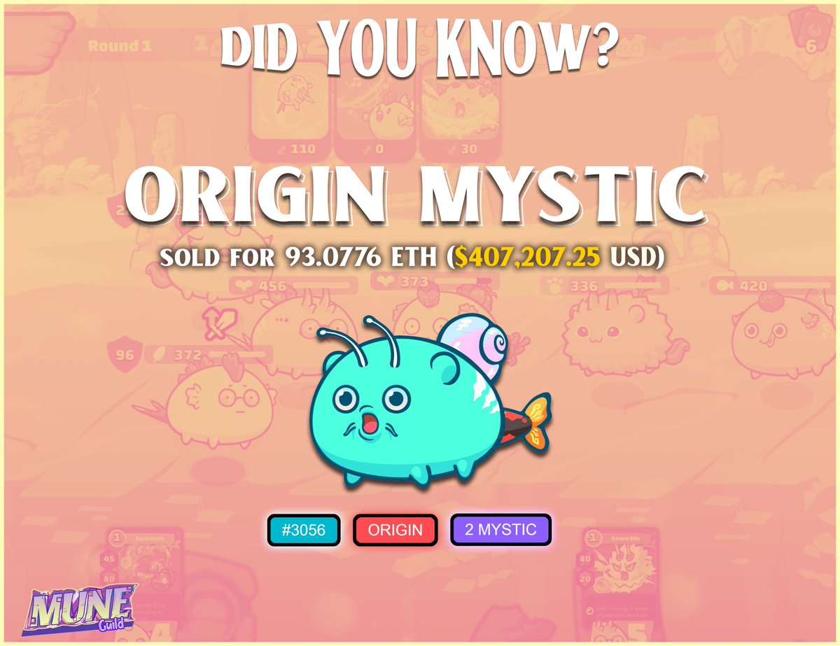 Mune - Axie Guild tweet media