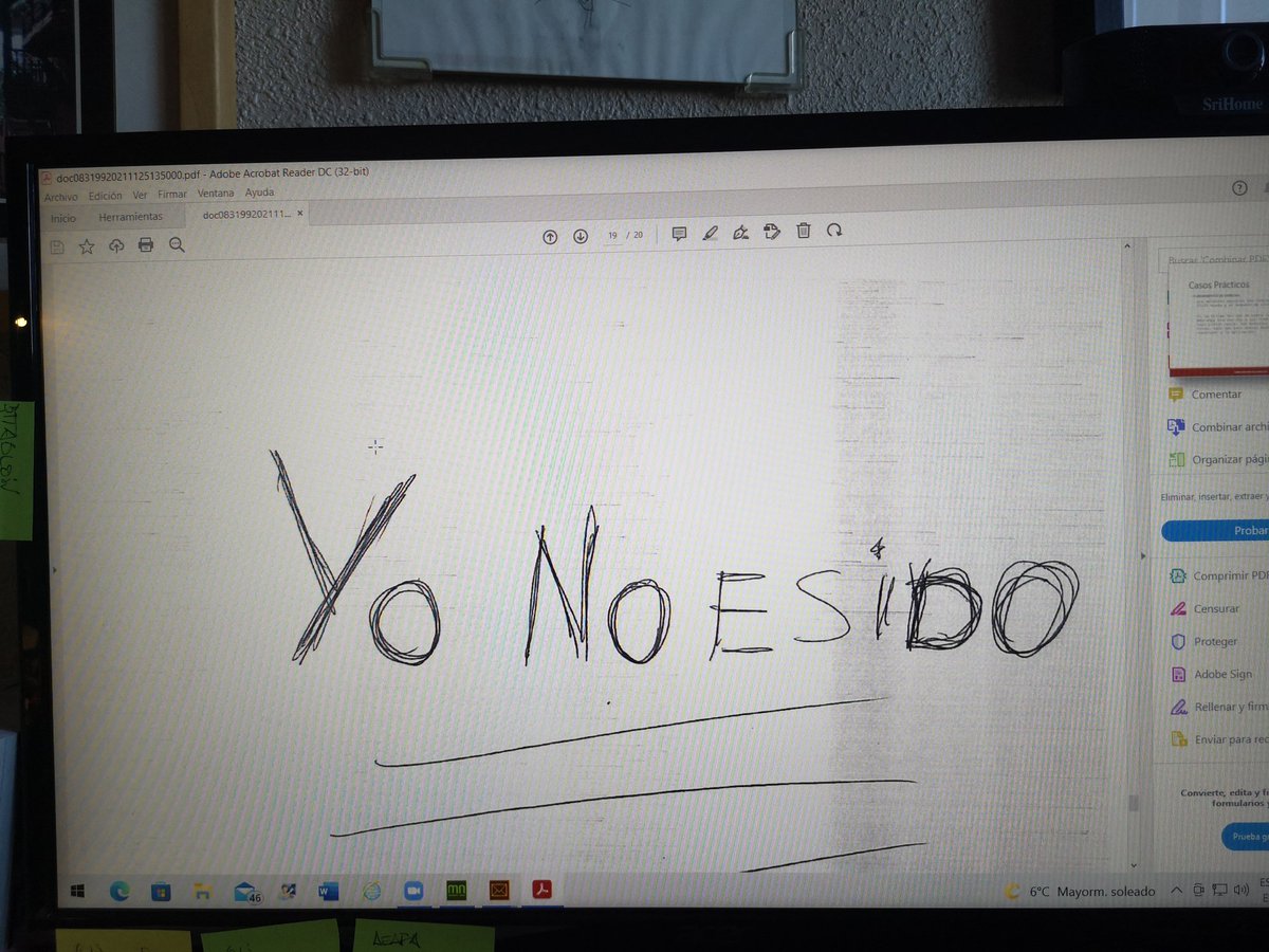 mablanco60's tweet photo. Ayer un cliente por teléfono: "Abogada, le voy a mandar por email papeles y pruebas para demostrar que soy inocente"
Hoy abrí el correo...
Está ganado! https://t.co/S1pyNHJvky