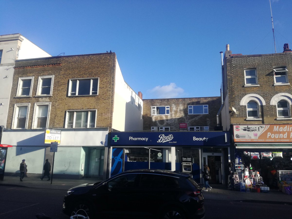 HackneyYIMBY's tweet photo. This hugely underutilized site opposite Dalston Kingsland Station is up for auction.
Shame Boots have a lease until 2030.
https://t.co/Pn8dlm3mDF https://t.co/Kuh3ZlthDQ