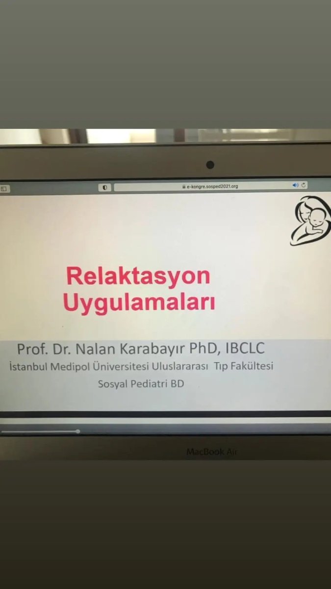 Sosyal Pediatri 2021 sempozyumu başladı. Anne sütü ile ilgili ilk oturumu tamamladık.