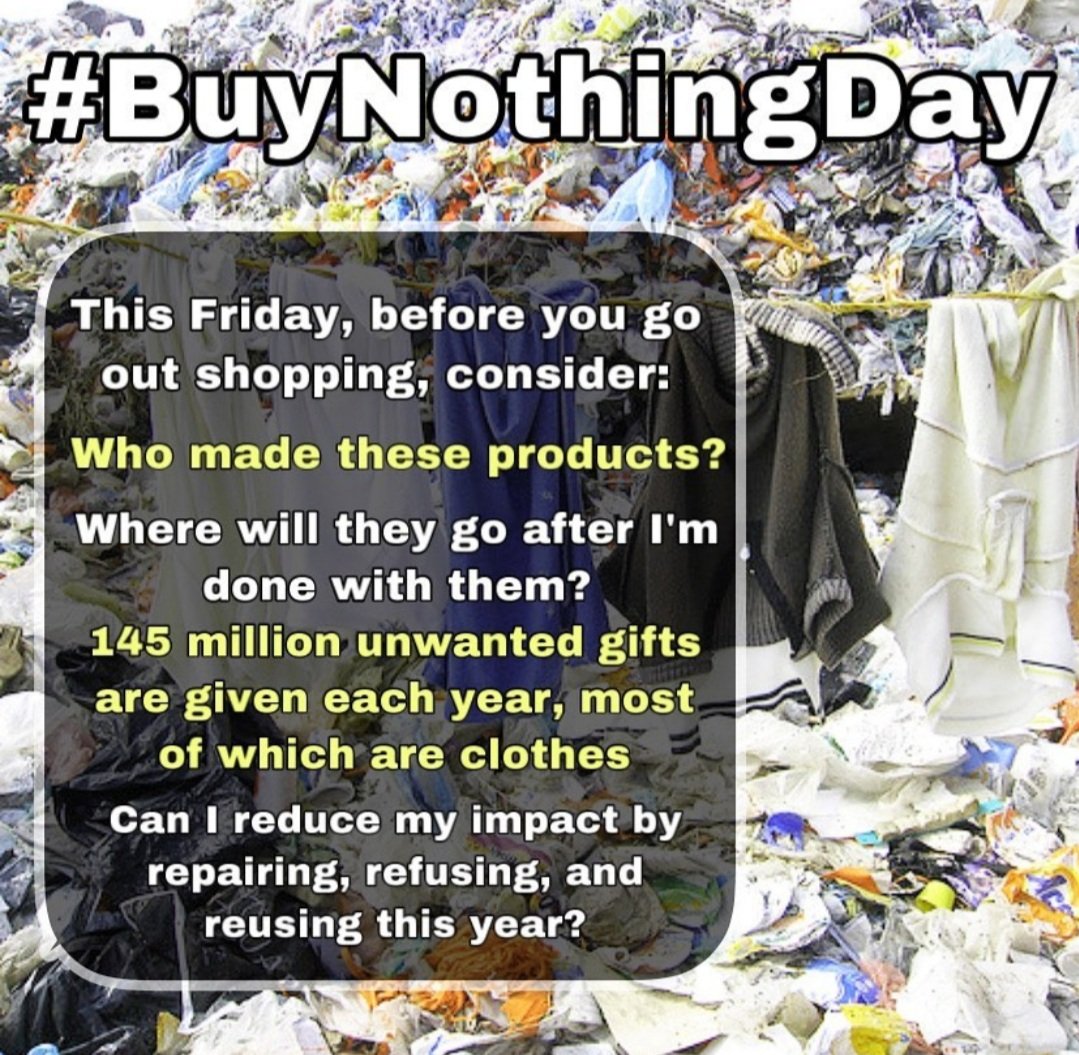 SBennettgl's tweet photo. #boycotblackfriday https://t.co/iHsRJErBiY