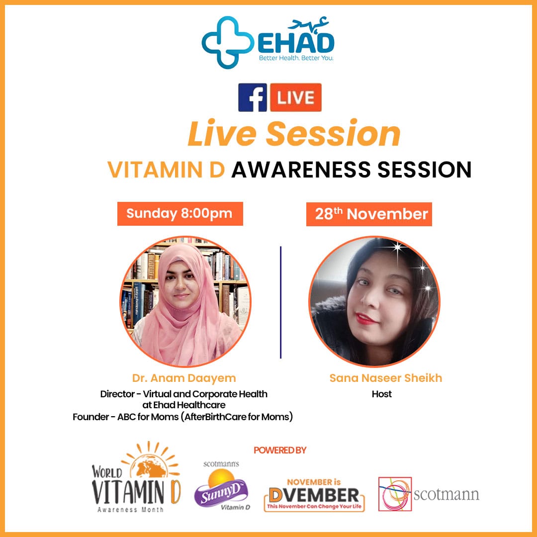 ScotmannPharma's tweet photo. Join us for an Awareness session on Vitamin D on Facebook live on Ehad Healthcare
https://t.co/xmIMgYAp4b
#Dvember #vitramind #VitaminDAwarenessMonth https://t.co/7sERGqskJB