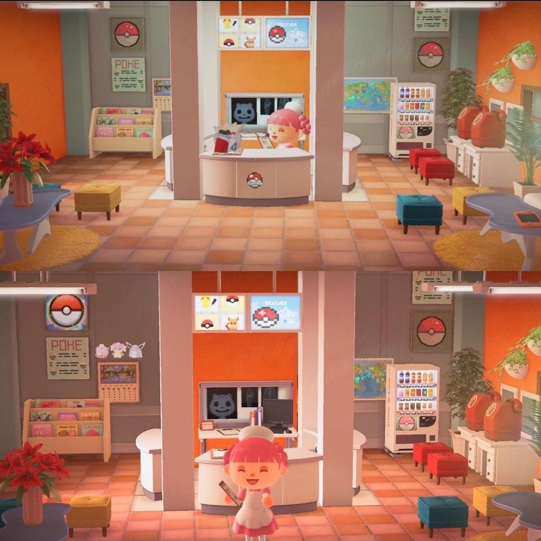acvillage_fr's tweet photo. Un joueur a recréé le centre Pokémon dans Animal Crossing: New Horizons !
Crédit : https://t.co/KL8HnFyb1A https://t.co/ljt4XHSlAV