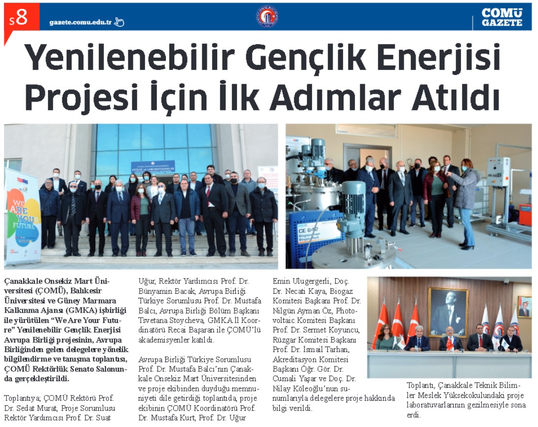 ÇOMÜ Gazete tweet media