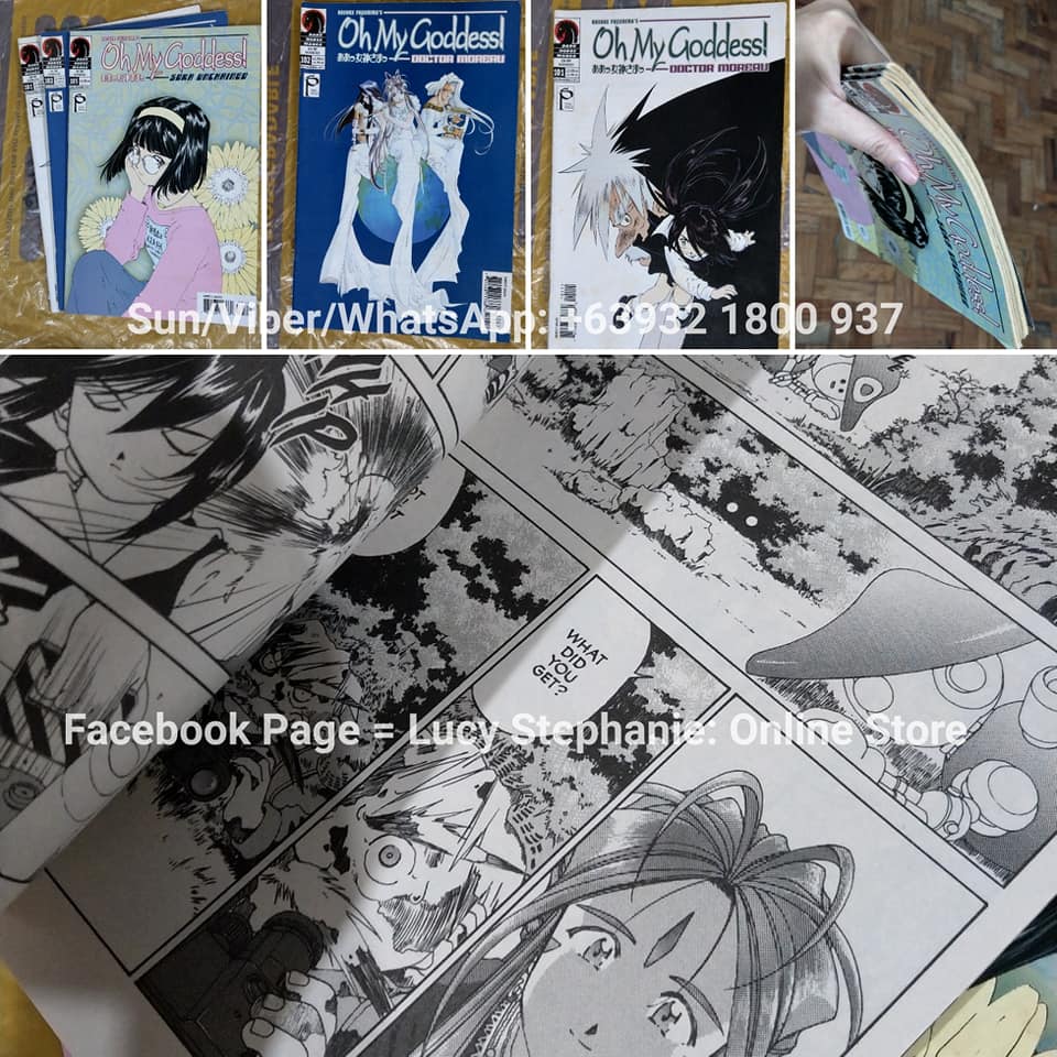 Ms_StephanieRue's tweet photo. 3 manga / comics of Oh My Goddess! For Sale. Preloved.
👉 # 101, 102 &amp; 105

👉 Total Price: P950 for all 3 pcs or P325 each.

Very good condition, slight yellowing. No tears/ doodles. 
#Philippines #otaku #MetroManila #mangalover #Pinoy #Pinay #collectibles #Belldandy #Urd #Skuld https://t.co/fW9bDvzPul
