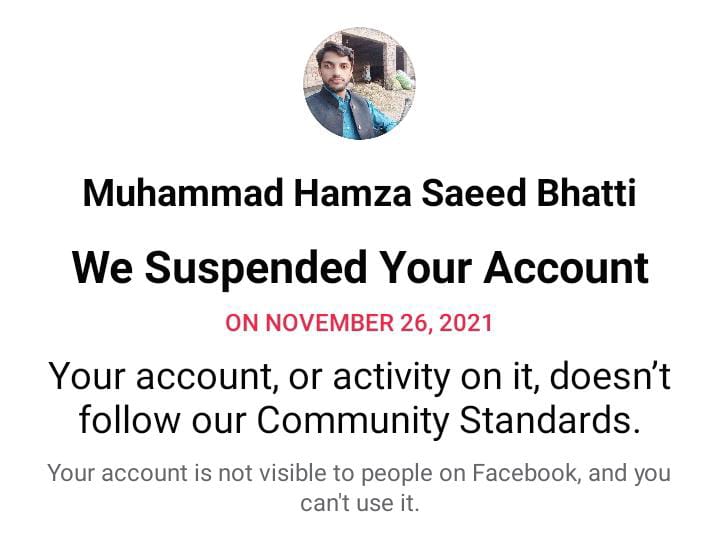 mhsbrajput's tweet photo. جرم صرف اتنا تھا کہ لبرل کلچر کے خلاف ویڈیو اپلوڈ کی تھی۔
اور وارننگ دیے بغیر اکاؤنٹ سسپینڈ کردیا گیا۔ https://t.co/d4UTi5mn3X