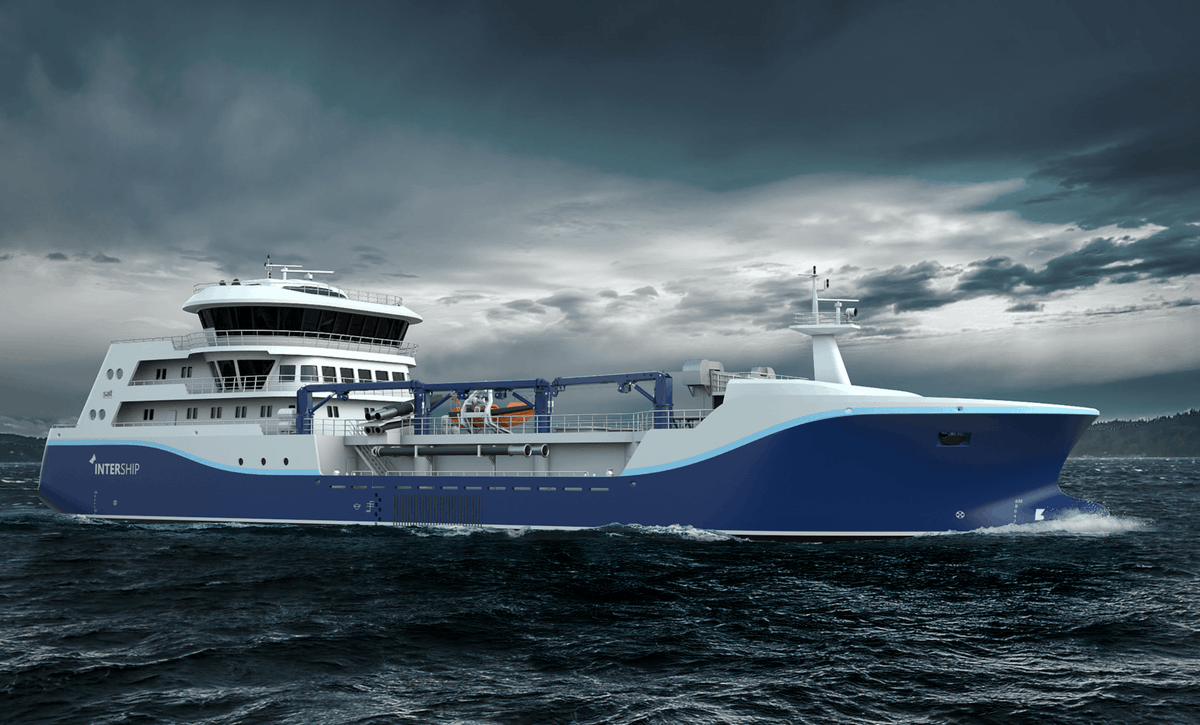 salmonexpert's tweet photo. 🌐🚢Nuevo #wellboat híbrido llegará a #Chile para tratamiento de peces
👉https://t.co/aUh3KJXxry https://t.co/9Pv5qhBw0a