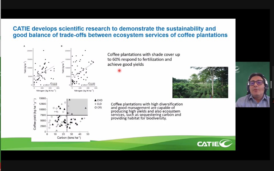 TAP_G20's tweet photo. Contributions of @CATIEOficial to breeding, #agroforestry and education in the #Coffee sector of the Americas
@BiovIntCIAT_eng and @clairencurry from @CABI_Plantwise on #AIS Development through #IER Collaboration
#TAP_PartnersAssembly side event in collaboration w/
@FAO https://t.co/btI4bko3TI