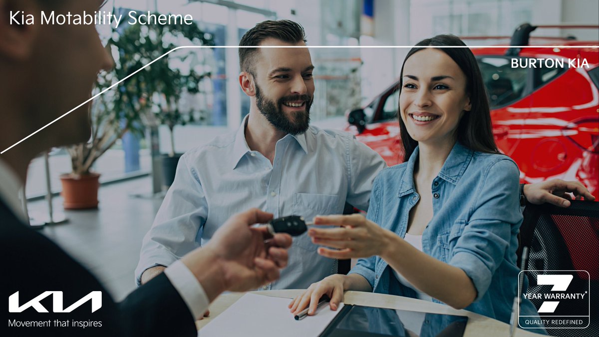 Have you heard of our Kia #Motability Scheme?

It helps thousands of people to find and fund a #newcar simply by using their mobility allowance💡
 
With the great deals we offer, we're the go-to dealership for a mobility vehicle! 🚗⭐
 
Find out more👇
burtonkia.co.uk/motability/abo…