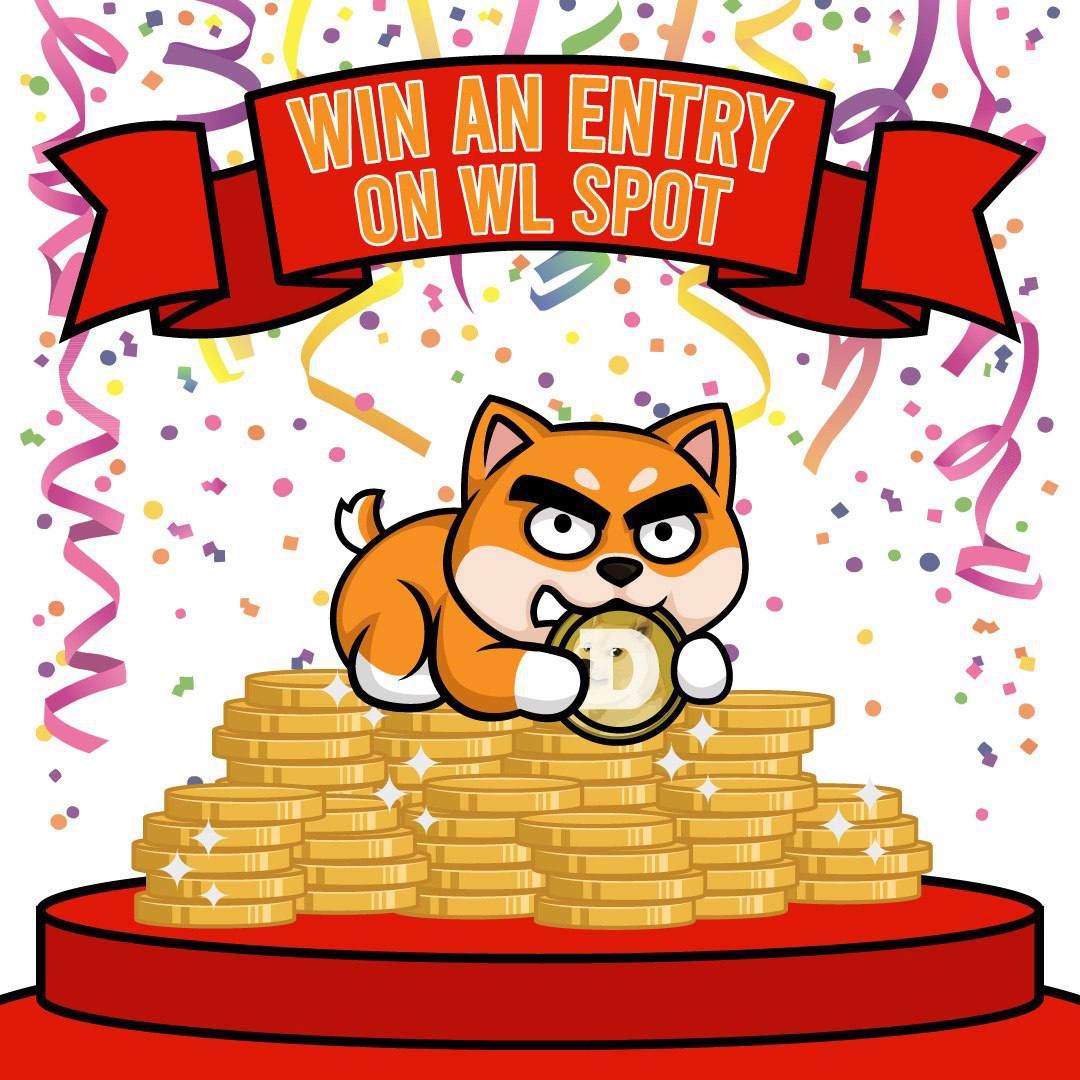 AngryFlokiToken's tweet photo. 🔥🔥 Whitelist Spot Giveaway Quiz🔥🔥

Over 10 whitelist spots available everyday

How to participate:
✅Join our Telegram group https://t.co/CSdw9YfmEh
✅Answer 3 Questions or 3 tasks 
✅Fastest answer wins

❓Quiz starts at 15.00 UTC

Let's get ready !🍻
#AngryFloki #Giveaways https://t.co/kFcTPuHUJa