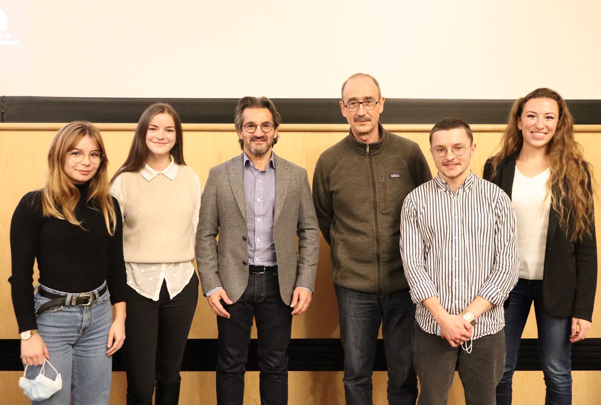 IGBMC's tweet photo. #GuestIGBMC // The @IMCBio Master Symposium just ended ! Congrats to the master students for the help in the organization of the event.

Thanks to the presentators who were at the auditorium : @Duboule, @UNIGEnews, Filippo Rijli, @FMIscience and @AntoineMolarofrom @GReD_Clermont! https://t.co/tcRaWggu1e