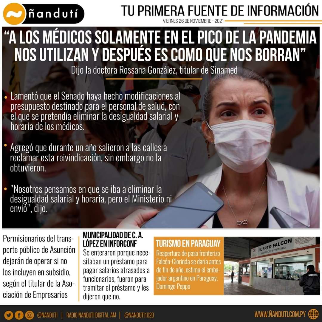 AllegrettiR21's tweet photo. Desconocimiento :
Los médicos maltratados 
Que Salvan Vidas 

En todos lados ....
Aquí: Paraguay https://t.co/gc4kyNSl9E
