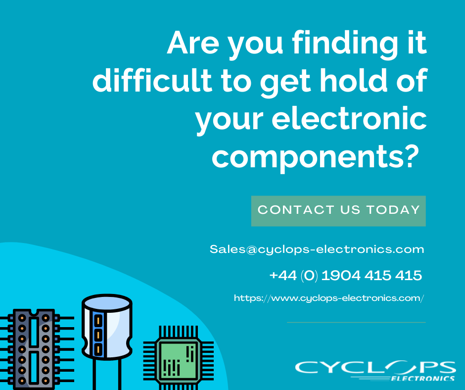 CyclopsGroup's tweet photo. Cyclops Electronics are a #specialist in sourcing #hardtofind and #obsolete #electronic components. 

Click the link to access our enquiry form and #componentsearch tool today! https://t.co/1rBGe8O675 

Or email your enquiries to sales@cyclops-electronics.com https://t.co/Vm7czOp1pO