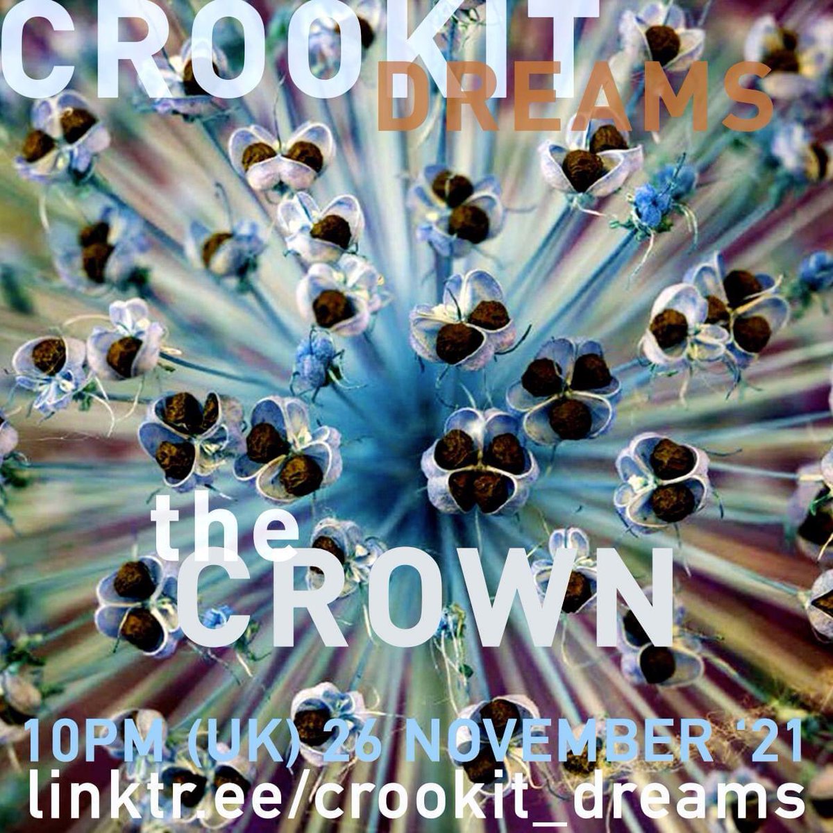 It's Friday, which can only mean one thing... Crookit Dreams! I alternate with DJ Richard Sylvarnes &amp; this is his week on the job, so I can sit back, relax &amp; enjoy chatting with you in the mixlr chat. It's the coolest radio party. Tonight, 10pm linktr.ee/crookit_dreams.