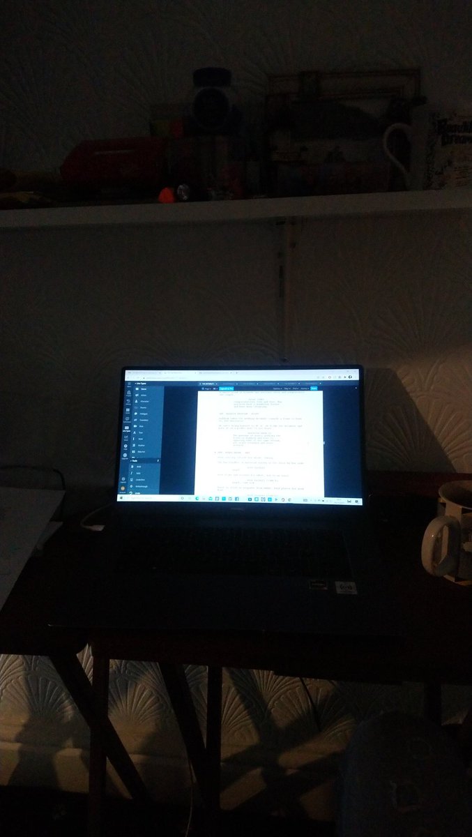 carlwharton's tweet photo. #draft3 of #TheRetribution my first #screenplay completed. New scenes and characters added. Off to the editor for scrutiny @redkebab
#2022 #creativesunite #writer #director #perioddrama #film @carlwharton @AudereTalent @DjonnyChen @MyIndieProd @vshowcards @SupportBritish https://t.co/vUXAYGHK7W
